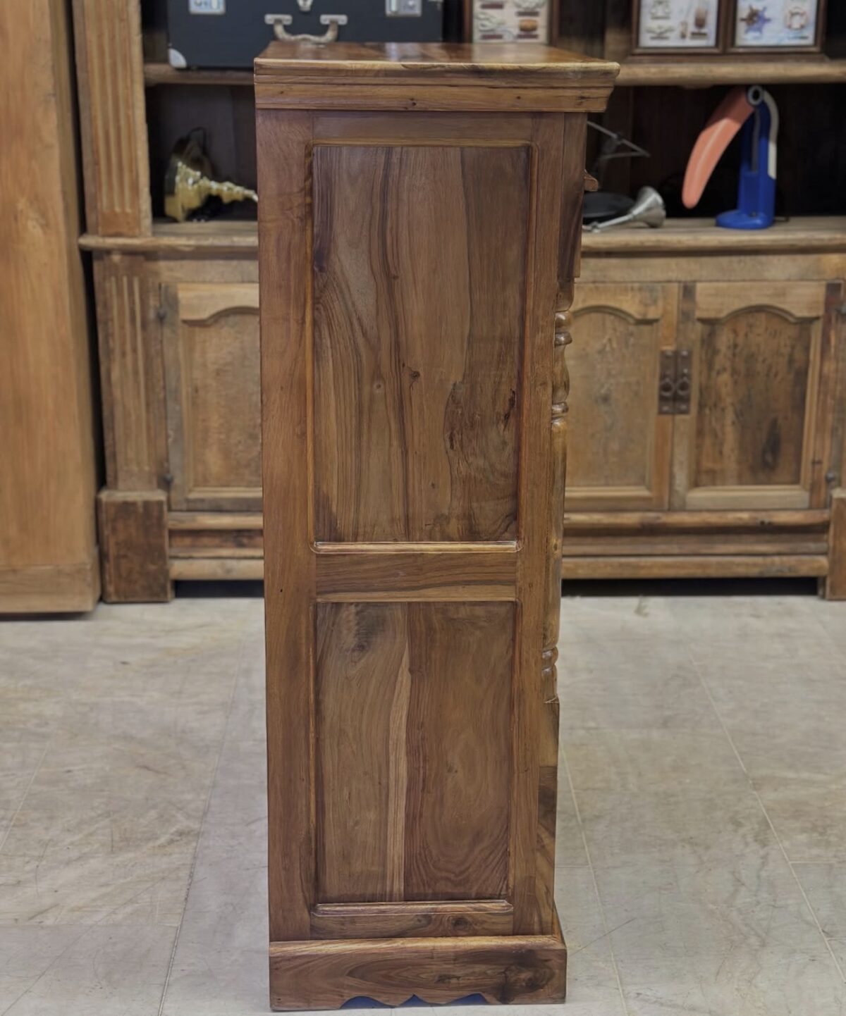 Sisam ağacı kitaplık - Görsel 3