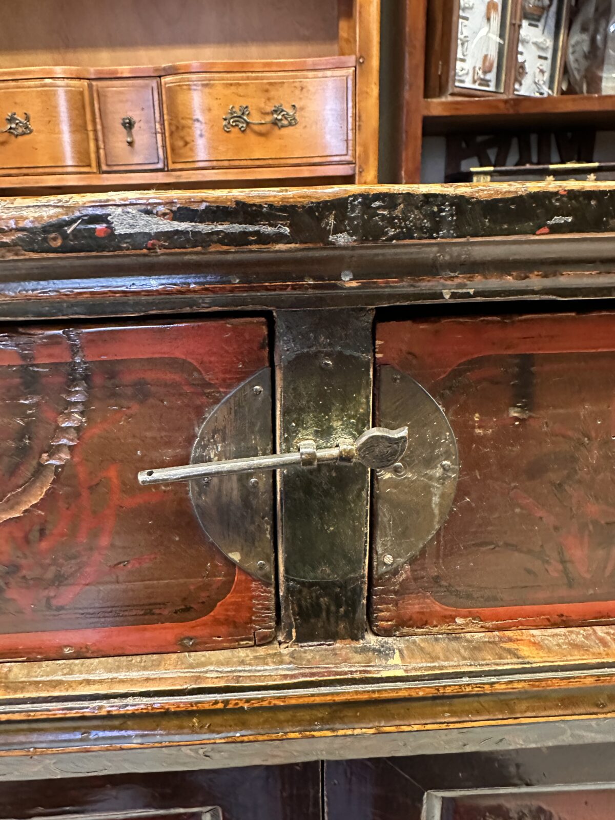 Antika Uzakdoğu Dolap - Görsel 7