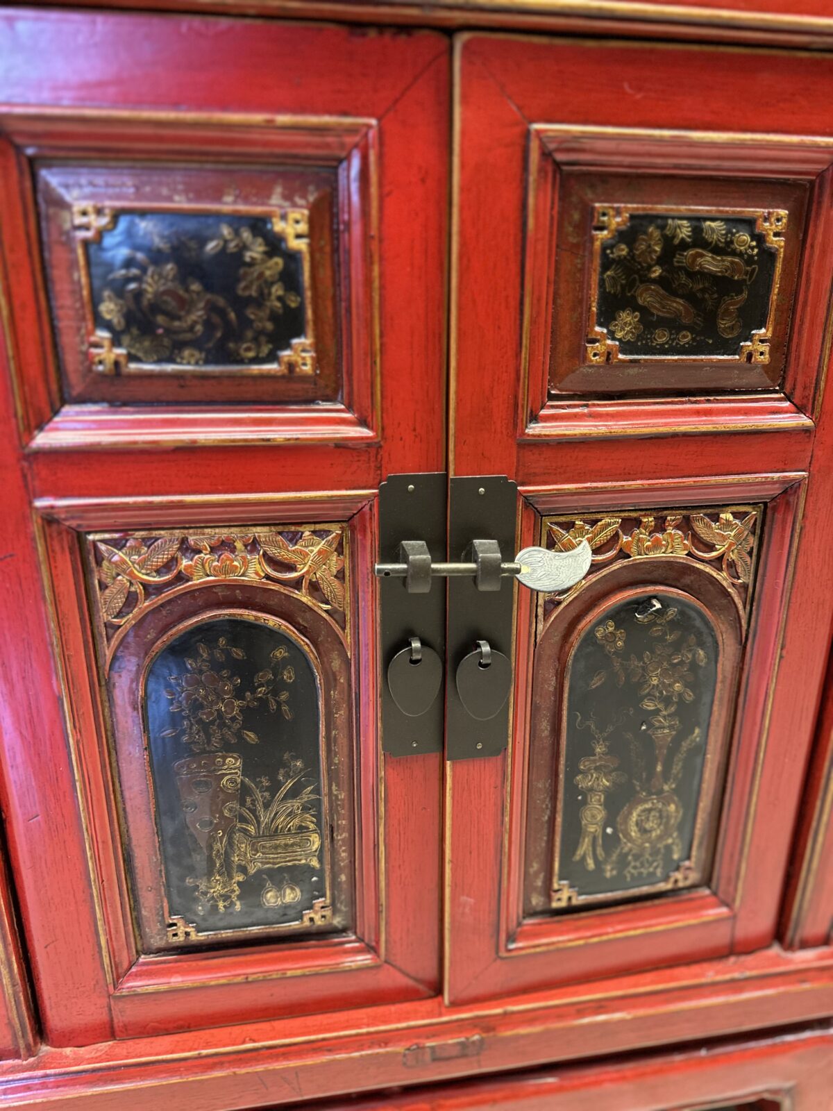 Uzakdoğu ahşap dolap - Görsel 5