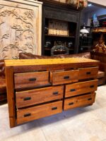 Mudo ahşap aynalı konsol - Görsel 7