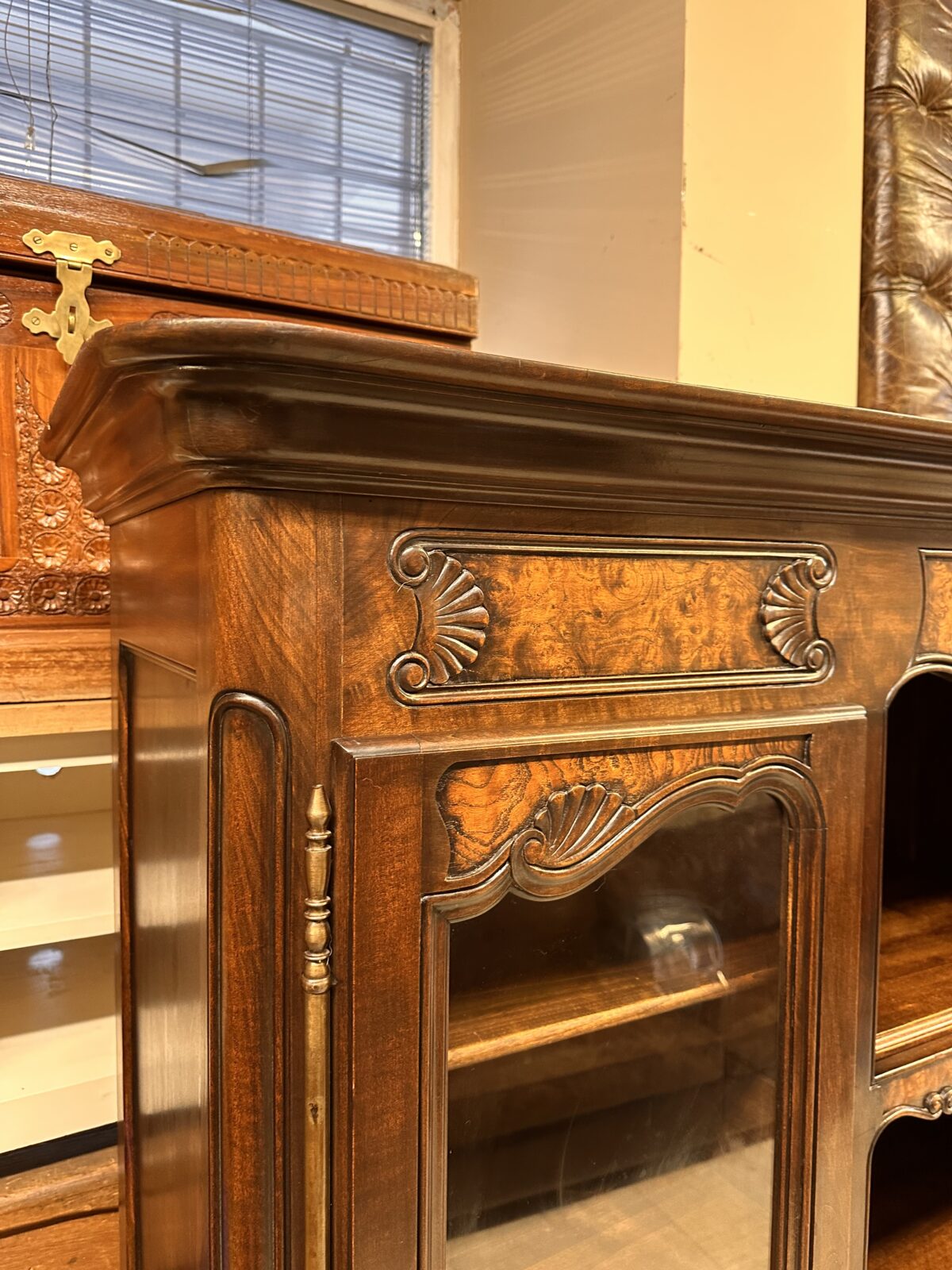 Fransız ahşap kitaplık - Görsel 6