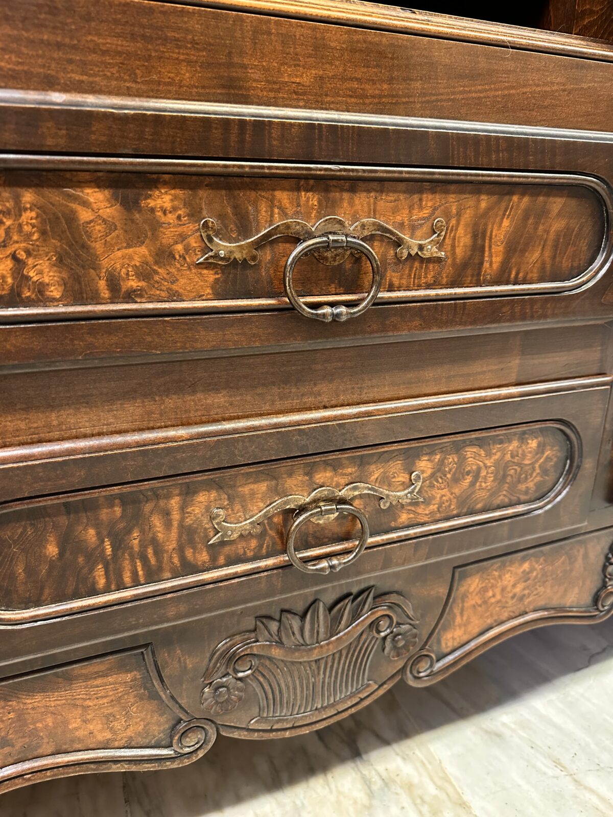 Fransız ahşap kitaplık - Görsel 4