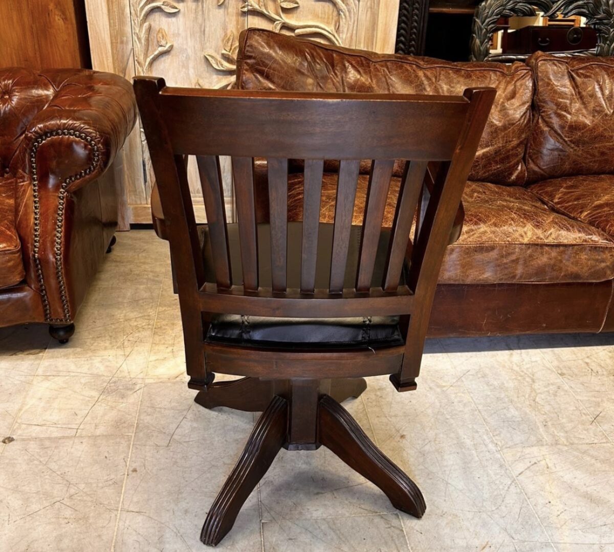 Mudo ahşap çalışma sandalyesi - Görsel 2