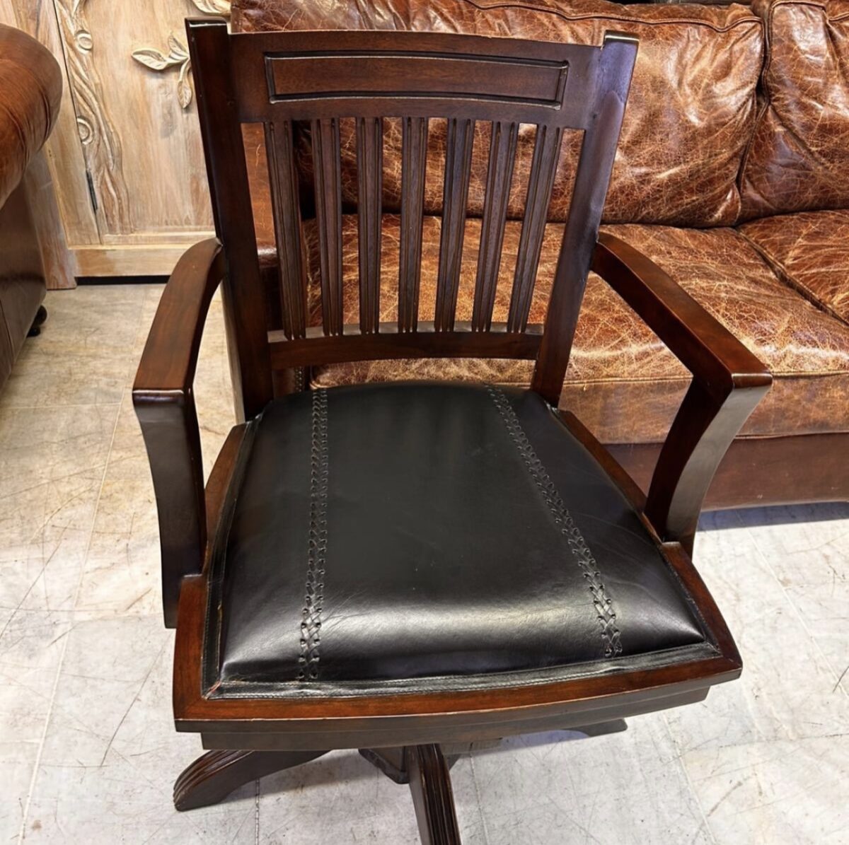 Mudo ahşap çalışma sandalyesi - Görsel 3