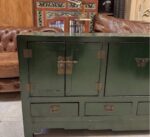 Uzakdoğu ahşap tv sehpası - Görsel 3