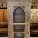 Rustik ahşap kütüphane