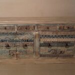 Kervan Rustik ahşap konsol