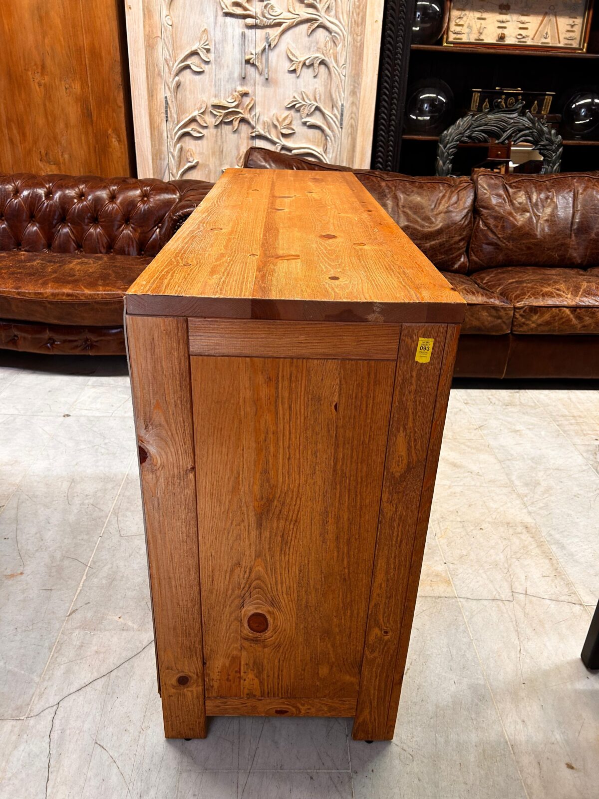 Mudo ahşap aynalı konsol - Görsel 3